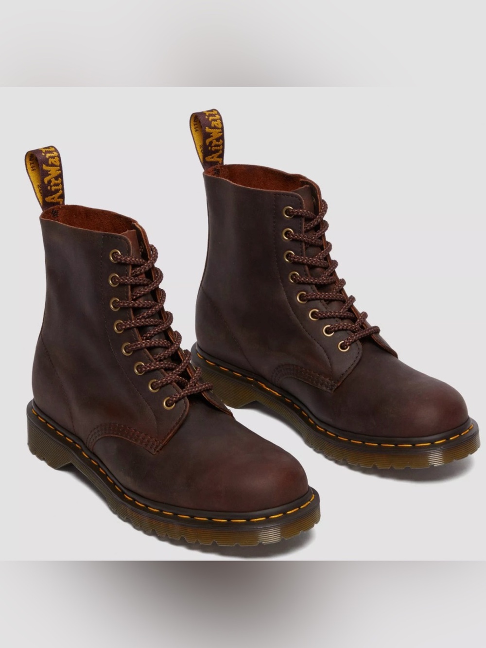 Dr. Marten Unisex 1460 Slip Resistant Leather Lace-Up Boots Size 10 Men/11 Women